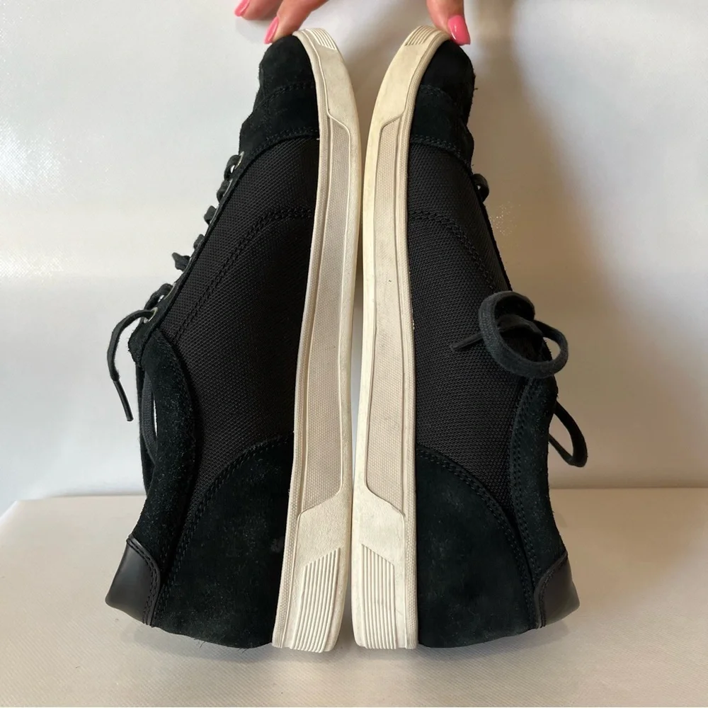 Cole Haan Black Suede Shoes Quincy Sport